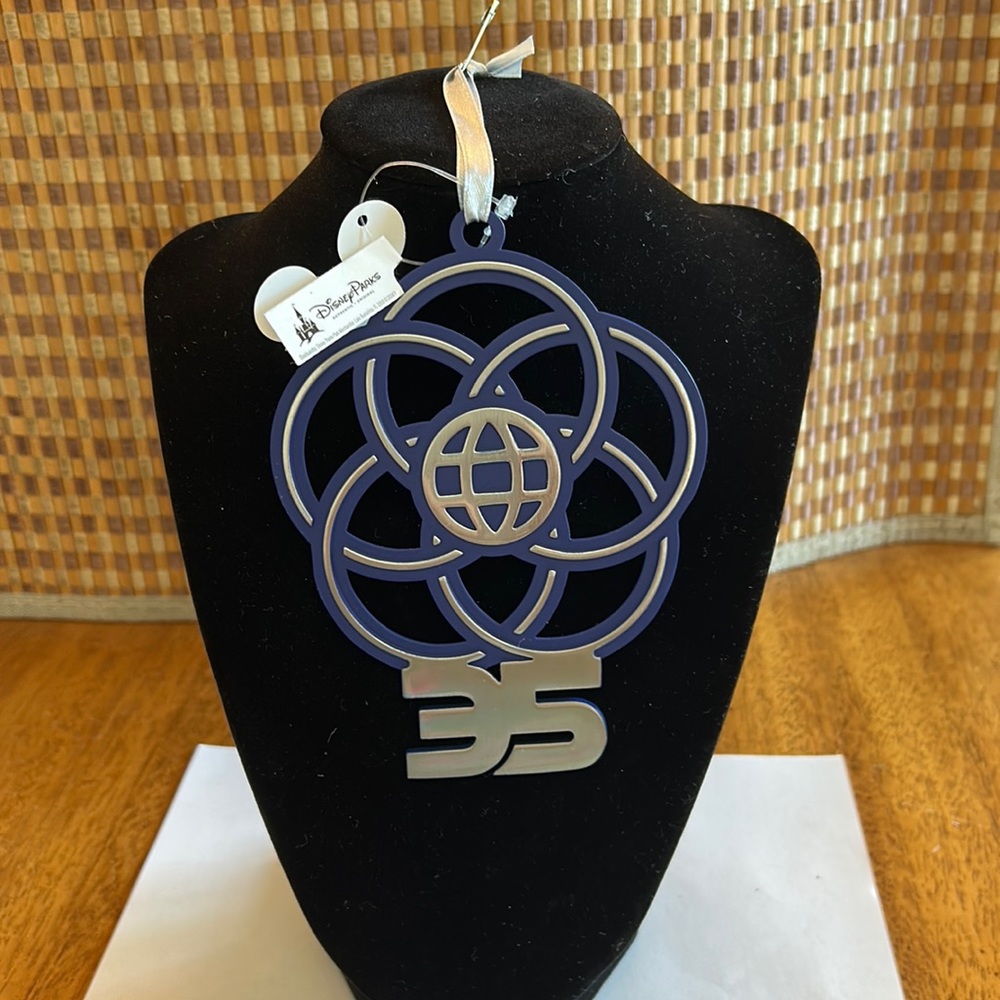 Disney EPCOT 35 Christmas Ornament. NWT